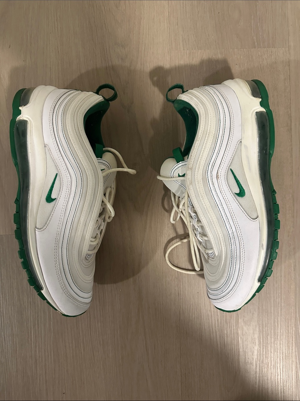 Nike Air Max 97 with White and Green Style